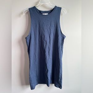 Richer Poorer Navy Sleeveless Dress Size M